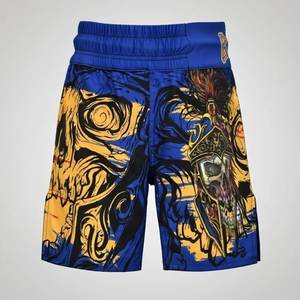 Shorts de combat MMA personnalisés de qualité supérieure à bas prix pour hommes, respirants, à séchage rapide, en polyamide extensible, imprimés OEM, pour grappling et boxe - Product Image 3