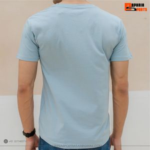 เสื้อยืดผู้ชายแบบเรียบง่าย ผ้าฝ้ายนุ่ม คอกลม ทรงโอเวอร์ไซส์ สไตล์ลำลอง สตรีทแวร์ แขนสั้น ใส่ได้ในฤดูร้อน - Product Image 2