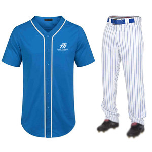 Uniforme de Béisbol para Hombre Elite Training, Servicio OEM, Personalizable, Tejido Transpirable de Secado Rápido, Conjunto de Jersey y Pantalones Cortos Ligeros - Product Image 1