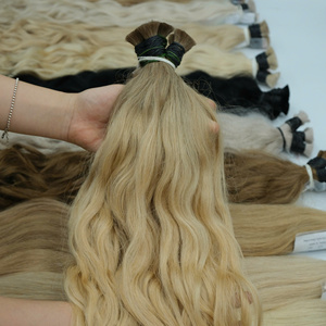 Extensiones de Cabello Humano Remy 100% Vietnamita, Sin Enredos, Sin Caída, Sin Químicos, Color Personalizado, Ondulado Natural - Product Image 3
