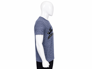 Aero Faster <b>Men's</b> <b>Red</b> Short <b>Sleeve</b> T-<b>Shirt</b> Regular Fit O-Neck Casual Front Knitted Breathable Quick Dry Polyester - Product Image 3