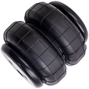 4 Sacche per Sospensioni Pneumatiche a Doppio Soffietto per Camion, Resistenti, 2500 libbre, 1/2"NPT - Product Image 3