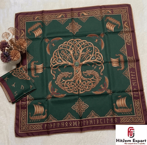Custom Satin <b>Scarf</b> Fabric Premium Printed Logo OEM ODM Manufacturer With Private Label For Branding Promotion Event Gift - Product Image 3