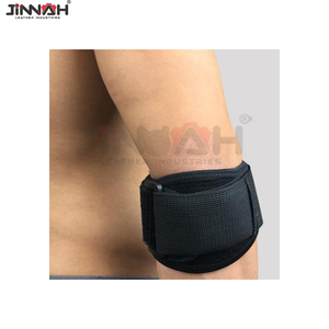 ผ้าพันข้อศอกแบบปรับได้สำหรับทุกเพศ เหมาะสำหรับการฝึกออกกำลังกาย ผ้าพันแบบยืดหยุ่น ช่วยรัดกระชับ อุปกรณ์เสริมสำหรับยิม ใช้สำหรับเดดลิฟต์ ราคาประหยัด - Product Image 3