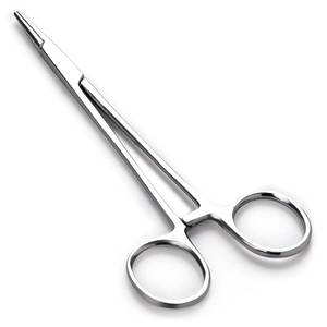 Porte-aiguille chirurgical en acier inoxydable On Demand Crile Wood, outil de suture de qualité médicale certifié CE Classe I - Product Image 1