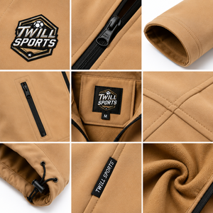 Wholesale Rate Winter Windproof Softshell <b>Jacket</b> Stand Collar Zipper Front Casual Outdoor OEM Service Color Men - Product Image 4