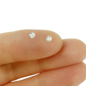 Diamants CVD HPHT cultivés en laboratoire, taille brillant ronde de 3 mm, haute clarté VVS1, couleurs DEF, lot de diamants en vrac de 0,10 carats pour la fabrication de bijoux - Product Image 5