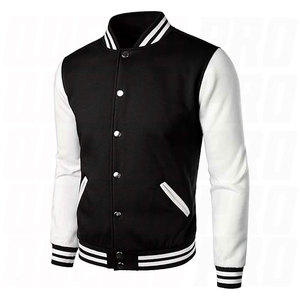 Man’s Varsity Baseball <b>Jacket</b> Cotton Blend Premium Letterman <b>Jacket</b> Stylish Casual Sportswear Warm <b>Lightweight</b> Durable Button - Product Image 4