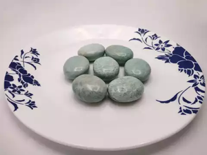 Natural Green Aventurine Palm Stone Semi Precious Stone <b>Craft</b> Polished Healing Ornament Gift - Product Image 1