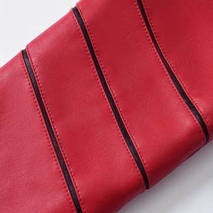 Chaqueta de Cuero Genuino Estilo Motociclista, Proveedor Personalizado, Chaquetas de Cuero para Mujer, Cómodas y Transpirables - Product Image 5