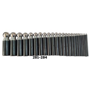 High Quality Doming Punch Steel Set of 12 use for jewellery making tool whole sale lowest price best product for jewellery makin - Product Image 3