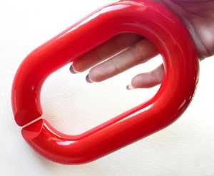 Escultura de Pared Artística Hecha a Mano con Forma de Búho de Resina Roja, Duradera, para Decoración del Hogar - Product Image 1
