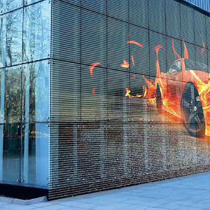 Pantalla LED Flexible Transparente a Todo Color, Gráficos de Animación, Alto Brillo, Autoadhesiva para Ventanas de Vidrio para Comercios - Product Image 6