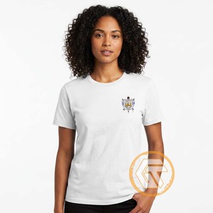 Camiseta de la Hermandad Femenina GREEK TREASURES Sigma Gamma Rho, al por Mayor, de Poliéster/Algodón, Cuello Redondo, Bordada, Anti-UV - Product Image 5