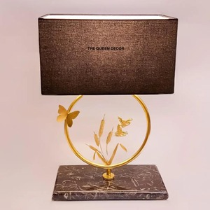 Metal With Marble <b>Base</b> Decorative <b>Table</b> <b>Lamp</b> Home Decor <b>Table</b> <b>Lamp</b> Metal <b>Table</b> <b>Lamps</b> Wholesale Factory Price - Product Image 1
