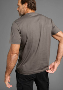 T-shirt pour homme à manches courtes, coupe ajustée, respirant, séchage rapide, 100% coton, 220 GSM, impression numérique avec logo personnalisé, vente en gros - Product Image 6