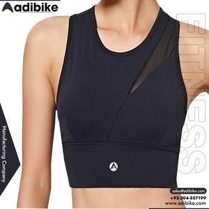 Sujetador deportivo sin tirantes de marca privada para mujer, venta al por mayor, MOQ bajo, ropa deportiva - Product Image 1