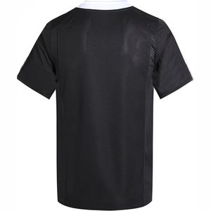 Maillot de rugby en mesh personnalisé avec logo brodé, design gratuit, respirant, manches courtes, uniforme de football en polyester - Product Image 3