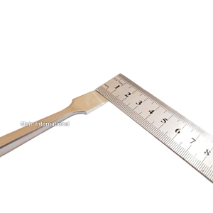 Osteotome chirurgical droit en acier inoxydable de qualité professionnelle pour la chirurgie maxillo-faciale et orthopédique - Product Image 5