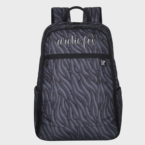 Arctic Fox Stream Black Oxford Laptop <b>Backpack</b> for <b>College</b> Office Travel & Outdoor - Product Image 1