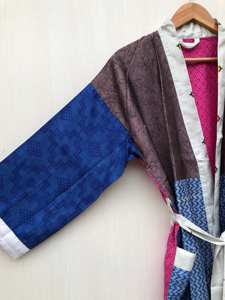 Robe midi élégante à imprimé floral vintage, décontractée, à manches longues, avec taille naturelle, teinte unie, pour femme, robe de nuit - Product Image 2