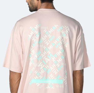 T-shirt Homme Oversize Coupe Boxy à Épaules Tombantes 100% Coton 240 GSM, Fabrication OEM en Gros, Impression Graphique Personnalisée - Product Image 2