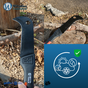 GETTA TOOLS M500 Industrial Grade Agriculture Tool Bush Sickle Billhook Brush Hook SK5 <b>Blade</b> <b>Sharpened</b> Edge Nylon Fiberglass TPR - Product Image 6