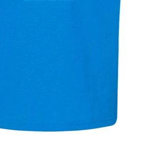 T-shirt en denim bleu pour jeunes, col rond, manches courtes, en coton doux, pour un usage quotidien décontracté, vêtements de qualité supérieure - Product Image 5