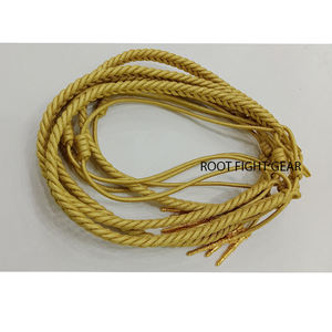 สายคล้องไหล่สำหรับเครื่องแบบพิธีการ พร้อมสายรัดนกหวีดและปลายโลหะ วัสดุปรับแต่งได้ - Product Image 4