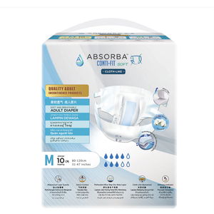 Couches pour adultes Absorba Conti-Fit Soft (Extra Large - 8 pièces par paquet) - Product Image 3