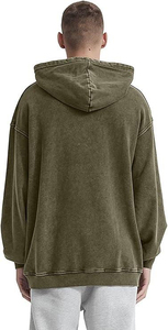 Sudadera con Capucha de Estilo Urbano Relajado, Tejido Premium, Inspirada en la Moda, Directo de Fábrica, con Efecto Desgastado - Product Image 2