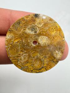 Esfera Redonda de Coral Natural para Reloj, 30 mm de Diámetro, 0.80 mm de Grosor, Clásica, Elegante y de Lujo - Product Image 2