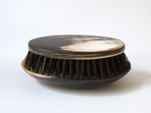 Bol rond en corne de boeuf de vache de buffle de haute qualité bol de fruits en agate naturelle décor à la maison technique polie toutes les tailles disponibles par FWE - Product Image 6