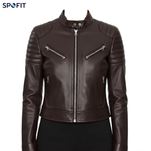 Men's Premium Quality Cowhide Leather <b>Jacket</b> Fashion-Designed New Arrival PU Leather <b>Jacket</b> Outer Wear Men's Clothing - Product Image 5
