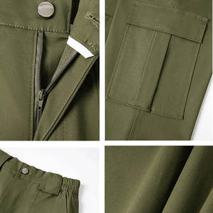 Pantalones Cargo Funcionales para Mujer, Cómodos, para Aventura, con Corte Holgado y Bolsillos Utilitarios, para Trabajo o Viaje, Servicio OEM - Product Image 6