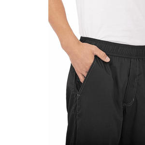 Uniformes de Chef Personalizados Samavia para Hombre, Manga Corta, Color Negro, Impresión por Sublimación, Calidad OEM, Uniformes para Restaurante y Bar - Product Image 3