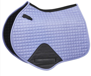Tapis de selle en daim personnalisé, tapis de selle en velours, tapis de selle d'équitation pour le saut d'obstacles - Product Image 1
