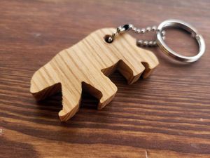 Handmade Wooden Keychain Unique Gift Idea Supplier Wooden Keychain Festival Gift Promotional Item Wholesale - Product Image 4