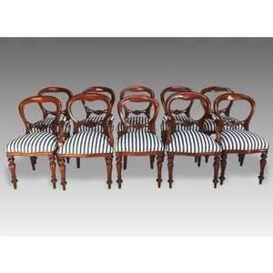 Sillas de comedor de estilo trasero de aleación, asiento plegable de madera de caoba, fabricación antigua - Product Image 3