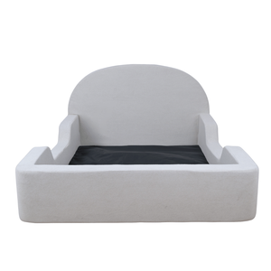 Cama infantil de espuma para bebés, moderna, de alta densidad, tapizada, con 1 año de garantía, para bebés y niños, muebles para dormitorio infantil - Product Image 2