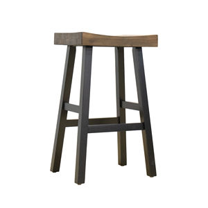 Tabouret de bar moderne en bois brun-rouge, fabrication directe du Vietnam, emballage en cartons 5 couches, haute qualité, pour cuisine et comptoir de salle à manger - Product Image 4