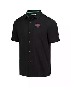 Camicia abbottonata da uomo nera Tampa Bay bucanieri di marea da campo | Tommy Bahama - Product Image 2