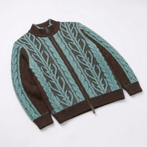 Sweat-shirt ras du cou brodé en gros à manches longues décontracté court pour homme - Product Image 3