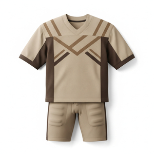 Uniforme profesional personalizado de fútbol americano de alta calidad, poliéster y spandex de alto rendimiento, sublimado, para jóvenes. - Product Image 1