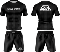 Ensemble Rash Guard et Short MMA pour Homme Personnalisé par Sublimation avec Tissu Athlétique Léger, Respirant et à Séchage Rapide de Haute Qualité