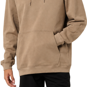 Sweat à capuche personnalisé pour homme, coupe classique, avec cordon de serrage, poche kangourou, imprimé lettres sur le devant, en molleton 100% coton - Product Image 6