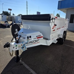 Cheap Price 5x10 Hydraulic Dump <b>Trailer</b> 4Ton Gear Motor PLC Controlled <b>Farm</b> Agricultural Transport High 1 Year Warranty - Product Image 6