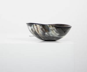 Buffalo Horn Bowl una pieza de conversación para cualquier habitación de su hogar, oficina, restaurante, Ágata - Product Image 3