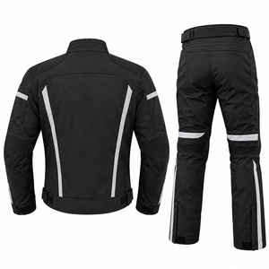 Traje de Motociclismo para Hombre Guruna Z, Poliéster/Algodón 220g, Impresión Digital, Dos Piezas, Equipo de Protección, Manga Larga, Resistente al Viento - Product Image 2
