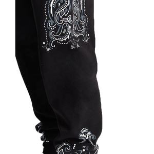 ชุดวอร์มผู้ชายดีไซน์ล่าสุด 2024 แบบ OEM ชุดเซ็ต 2 ชิ้น เสื้อฮู้ดพิมพ์ลายตามสั่งสำหรับผู้ชาย - Product Image 5